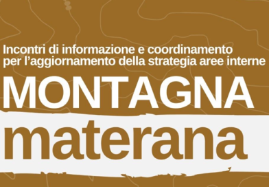 Incontri territoriali per l’aggiornamento della Strategia dell’Area Interna Montagna Materana