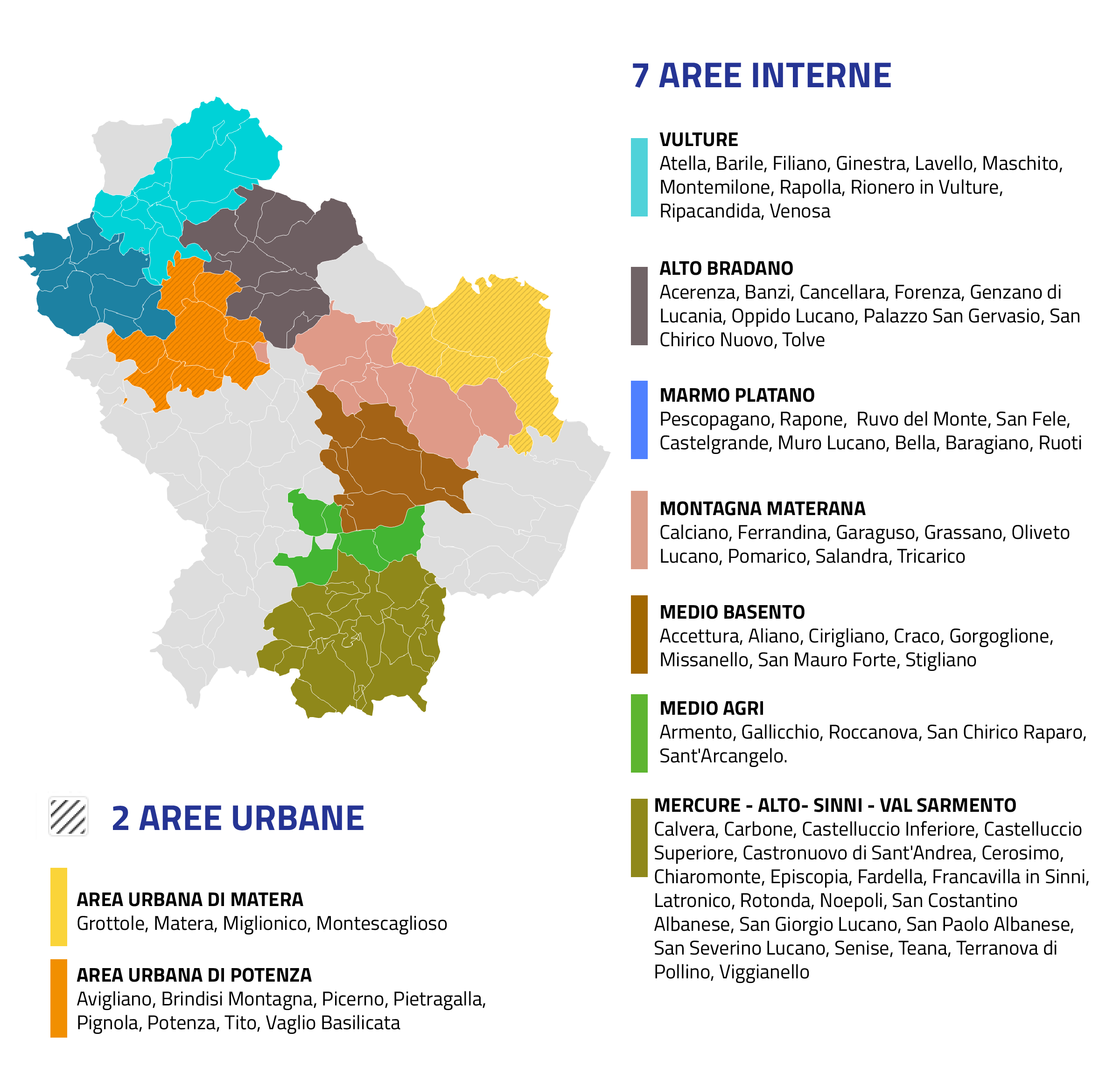 Mappa strategie territoriali